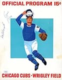 Ernie Banks Dal Maxvill JSA Signed 1973 Chicago Cubs Program vs Pirates Autograph