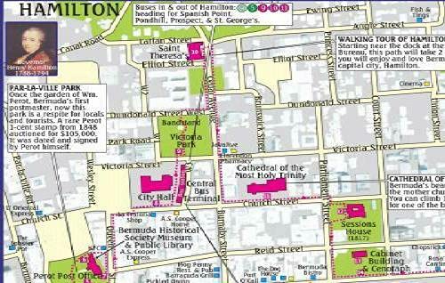 Bermuda Adventure Map #TOP4
