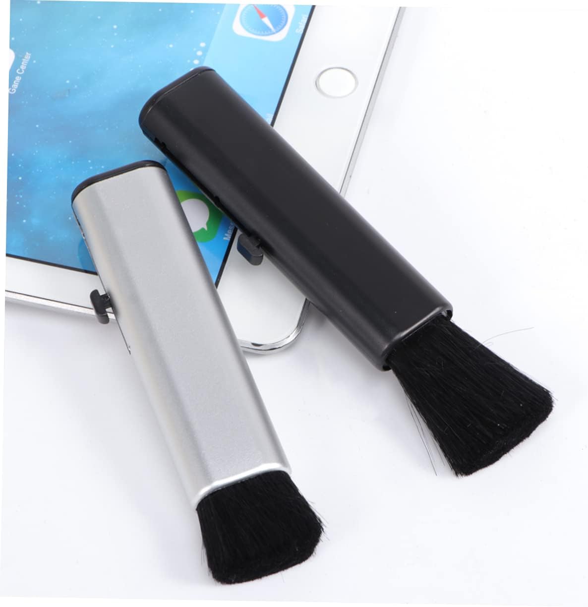 6pcs Home Cleaning Brush Retractable Computer Keyboard Brush Soft Bristle for Electronics and Household