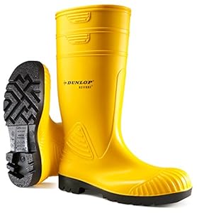 Dunlop Acifort S5 Sicherheits-Gummistiefel Gelb 40