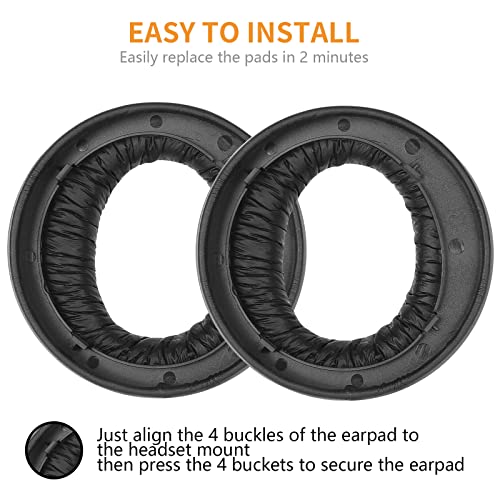 Ps5 Headset Earpads Cooling Gel Pulse 3D Wireless Ear Pads Cushions Replacement For Sony Playstation 5/Ps5/Pulse 3D Wireless Gaming Headset, Soft And Comfortable Ear Cups Accessories (Black) #TOP3