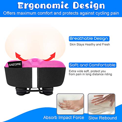 image for ANZOME Kids Gel Bike Seat Cushion Cover, 9