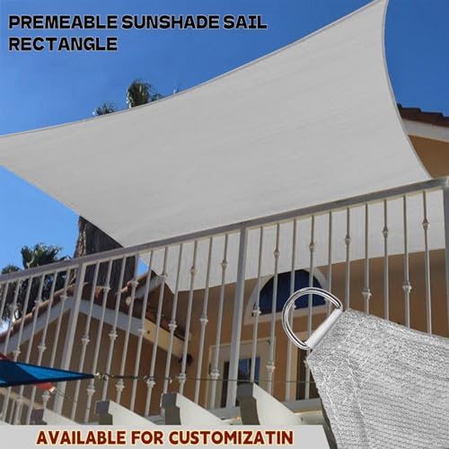 Toldo vela de sombra impermeable al viento y transpirable exterior 8