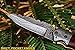 DKC Knives (40 6/18) DKC-59 Dartmouth Damascus Folding Pocket Knife 4.5