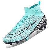 AMLCWZ Fußballschuhe Unisex Fußballschuhe AG Herren Spike Schuhe Outdoor Sportschuhe Grass Fußballschuhe