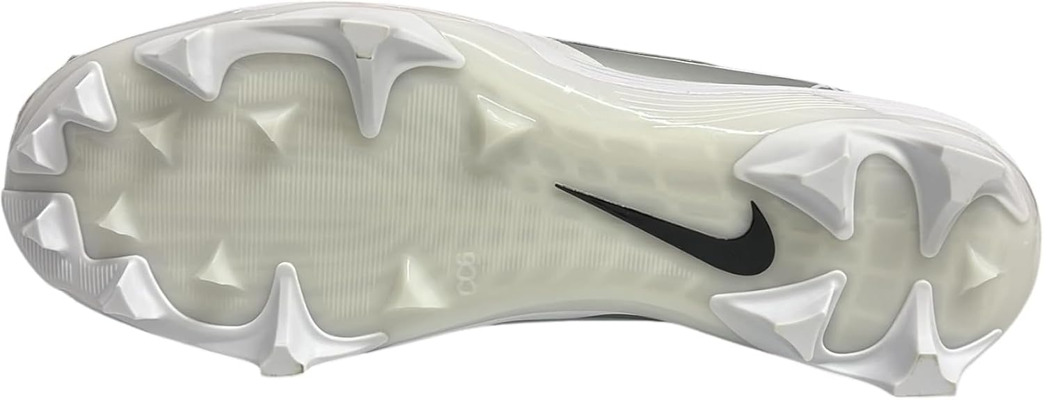 Nike Alpha Menace Strong Men's Football Cleats 'White Metallic Silver TB' (IB2572-106) - Size 13 - Image 8