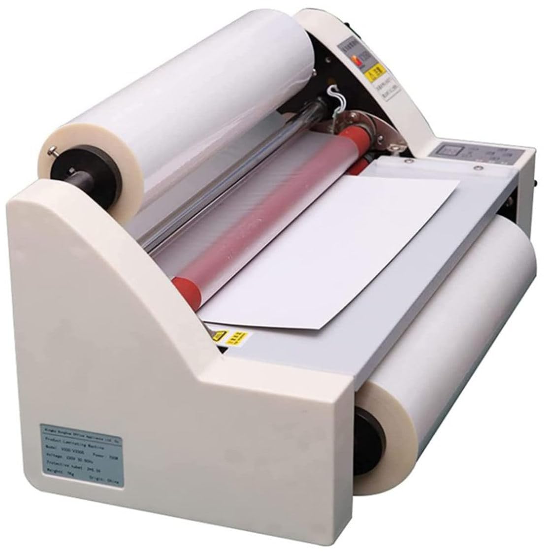 Laminator na gorąco na zimno, sterowana cyfrowo maszyna do laminowania termicznego, maszyna do laminowania na gorąco na zimno, folia PTE, czterowalcowy cyfrowy laminator termiczny