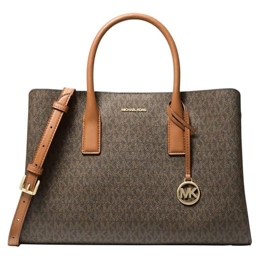 Michael Kors Ruthie Large Satchel, Gold-Tone Hardware/Brown/Acorn