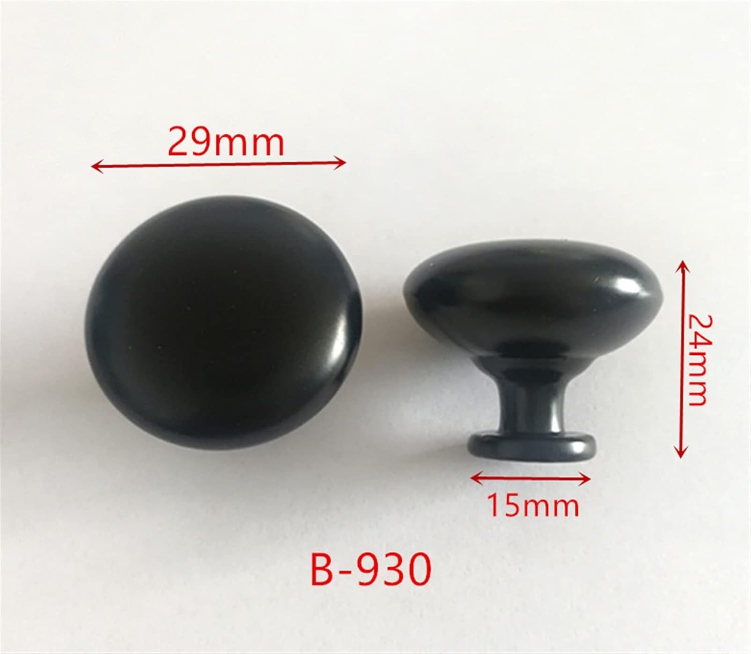 Black Cabinet Handles Kitchen Cupboard Door Pulls Drawer Knobs Fashion Furniture Handle Hardware 1Pcs(930)