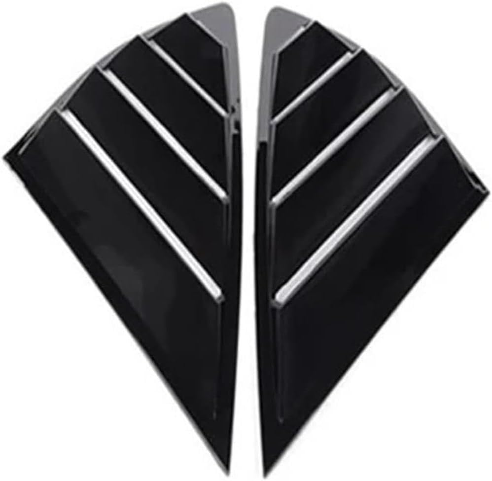 Compatible for Ford Mondeo Fusion 2013-2018 Carbon Fiber ABS Door Window Louver Frame Window Sill Molding Trim Cover Car Styling C987(Carbon Fiber Look)