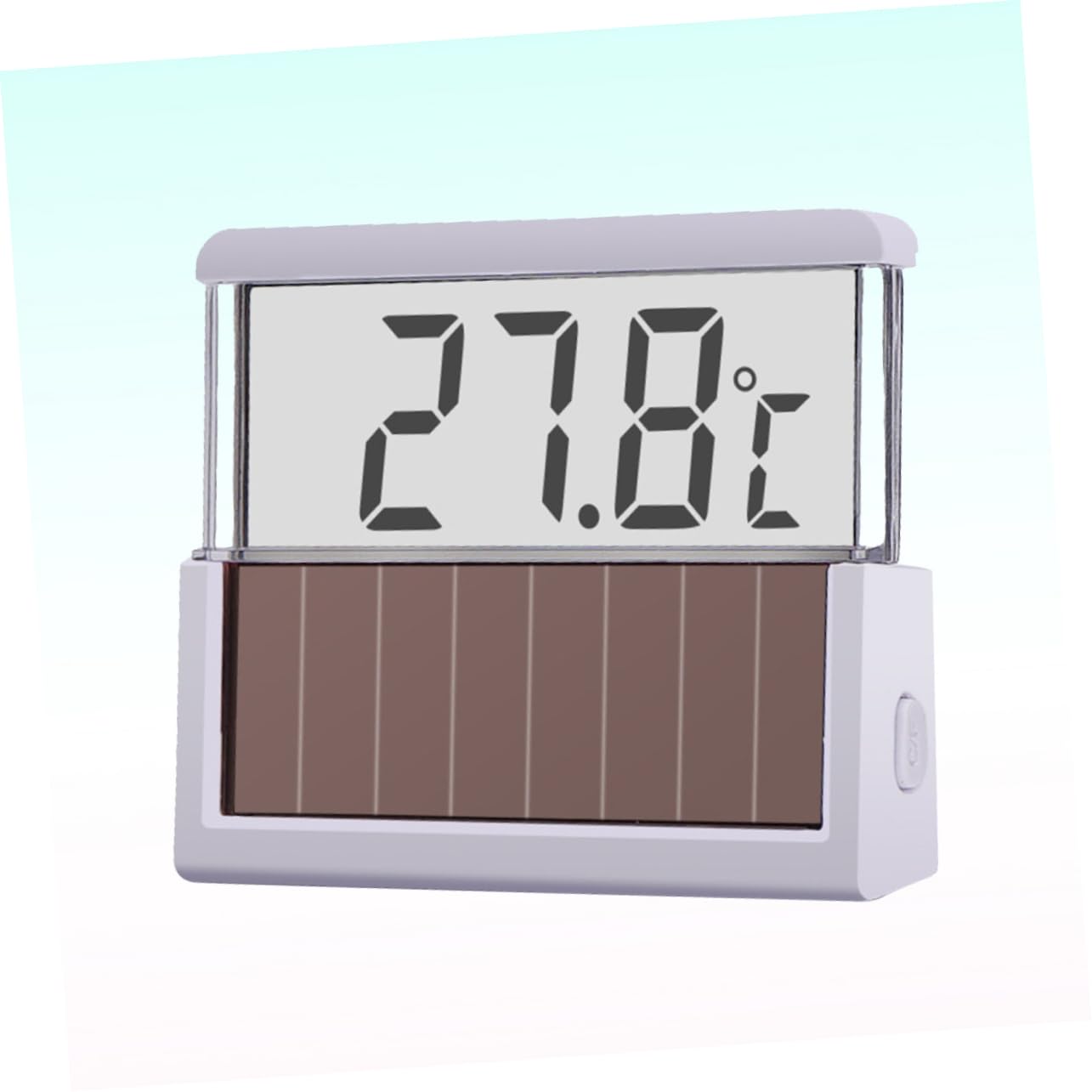 BESPORTBLE 2 Pièces thermomètre d'aquarium pêche à l'aquarium numérique Conduit numérique Aquarium mené thermomètre Digital abs Compteur de température de l'eau Numéro LED Blanche