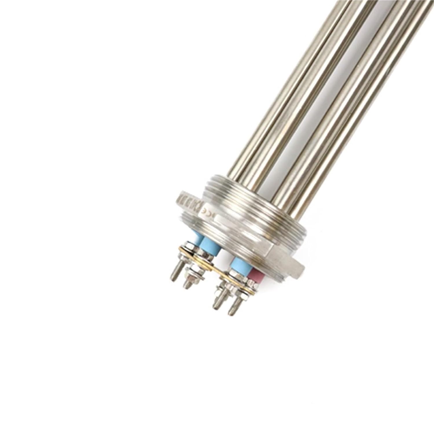 DN50 2 Inch Stainless Steel Tubular Heater Pipe Water Tank Immersion Heating Element 1Pcs(380v,6KW 290mm)