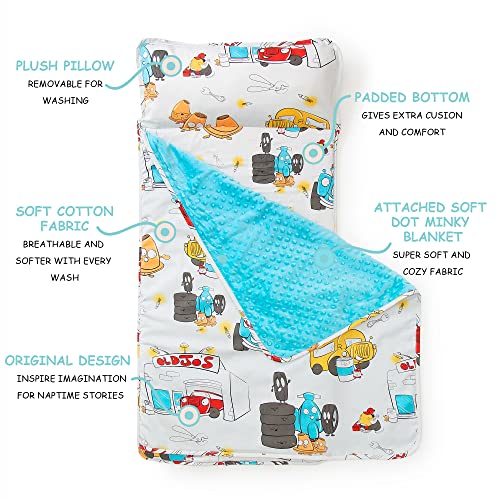 JumpOff Jo - Toddler Nap Mat - Children's Sleeping Bag with Removable Pillow for Preschool, Daycare, and Sleepovers… - Image 3