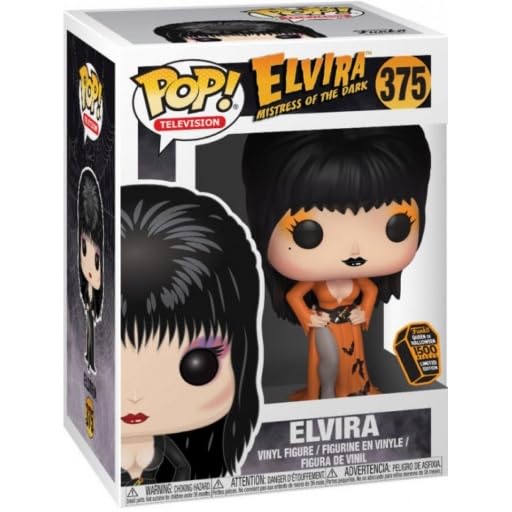 Funko Pop Elvira Orange Dress Spooky Empire Exclusive 1500 LE :  Amazon.com.br: Brinquedos e Jogos