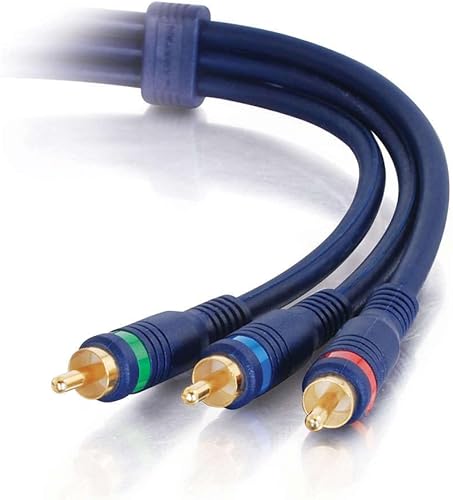 Miniatura 37 de C2G 27232 Velocity - Cable de video compuesto, azul (12 pies, 12.0 ft)