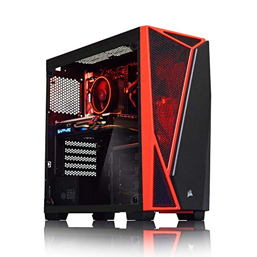 ADMI Gaming PC: Ryzen 5 2600 Six Core 3.9GHz, GTX 1660Ti 6GB, 16GB 2400MHz, 480GB SSD, SPEC-04 Glass Case, Wifi 300MBPS, Windows 10
