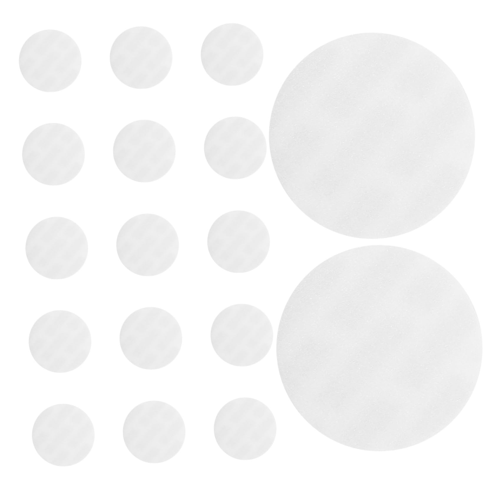 COLLBATH Jar Sealer Bottle Seals for Jars 100pcs Self-adhesive Lid Sturdy Material Bottle Cap Gasket