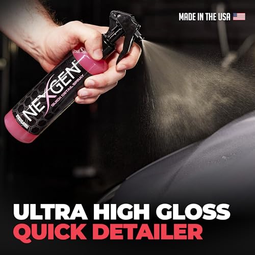 Nexgen Quick Detail Spray 8 oz para limpieza de autos miniatura 2