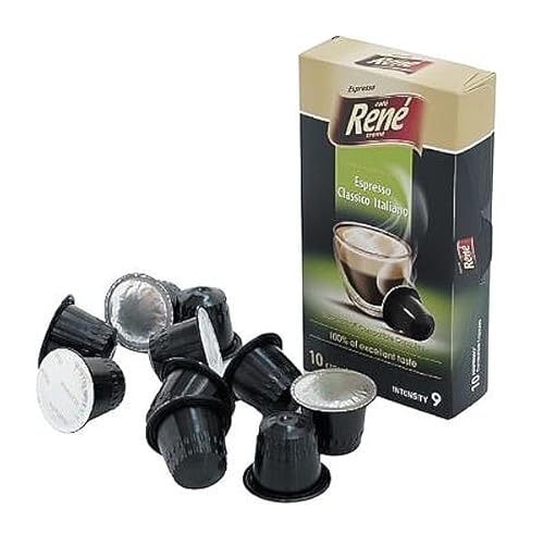 �l�X�v���b�\ �݊��J�v�Z�� Rene Espresso Classico Italiano ���l 10��(100�J�v�Z��) ���K�i �J�v�Z���R�[�q�[ �|�[�����h�Y