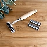 Natural Bamboo Razor with Replaceable Blades (1) - Image 4