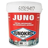 pinturas juno reus  Junokril mate 15L Pintura Antimoho Interior / Exterior