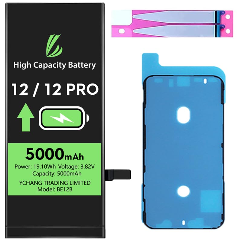 Amazon | LL TRADER 12/12pro 用バッテリー 5000mAh 大容量リチウム