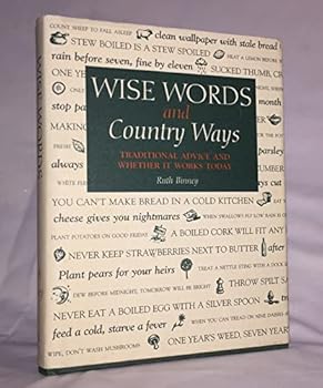 Hardcover Wise Words and Country Ways Book