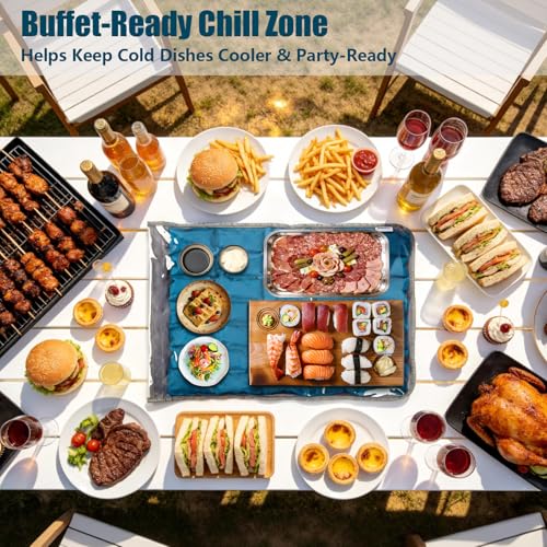 Party Mat Chiller Foldable Reusable Cooling Mat with Sleeve Extra-Large by Babeezy - Used condition - Image 6