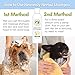 Wholistic Pet Organics Pet Shampoo Concentrate: Heavenly Herbal Organic Dog Shampoo and Conditioner - All Natural Puppy and Cat Shampoo for Dry, Itchy Skin, Allergies, Dandruff (8.00, Ounces)