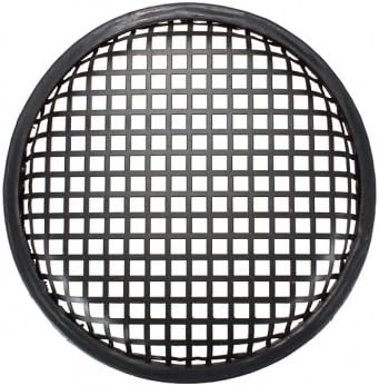 8 Inch Subwoofer Speaker Covers Black Mesh Grilles Protect Guard Motif