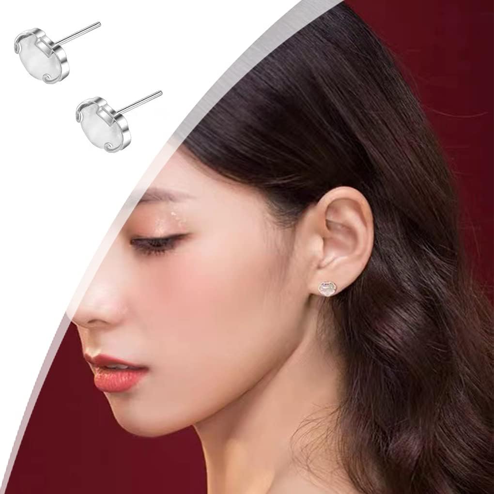 1 Pair Stylish Earrings Set, Fashion Creative Ear Studs Earrings Ladies Earrings, Lightweight Hoops Earrings Accessories for Women, Women'hoop Earrings for Valentine's Day, New Year Christmas Gifts image 2