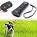 Produktbild Banbie Ultraschallantrieb Hund Repeller Doppelkopf doppelseitig Stop Attack Tier Taschenlampe Anti-Bark Trainingsgeräte Haustierzubehör