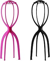 Vista 1 de Wig Stand Holder, Premium Portable Collapsible Wig Holder for Multiple Wigs