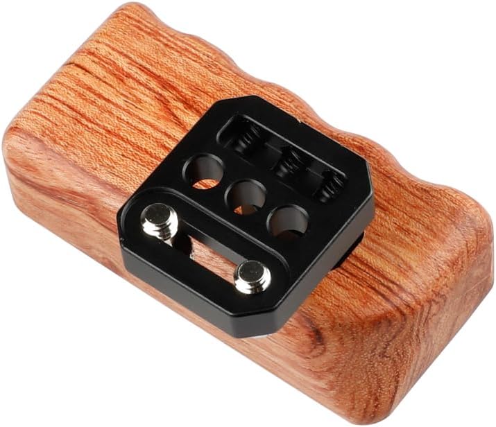 CAMVATE Wooden Handle Grip for Panasonic Camera GH Series(Right Hand) - 1649