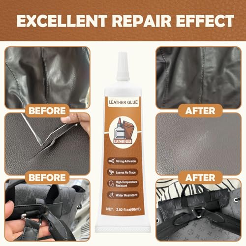 Miniatura 3 de Innovayou Pegamento Para Cuero 120 Ml, Adhesivo Instantáneo, Permanente Y Suave, Impermeable, Para Piel, Sofás, Asientos De Coche Y Carteras