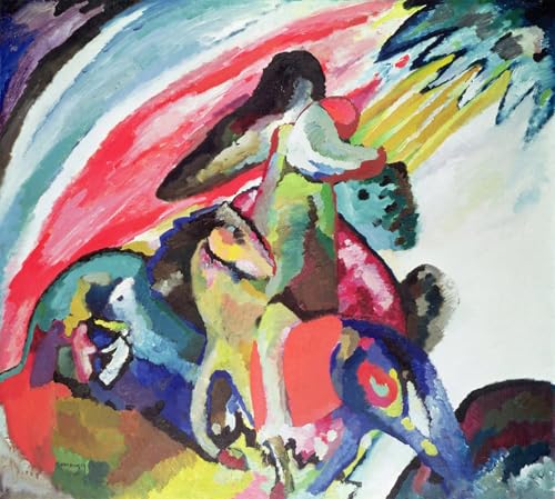 Wassily Kandinsky impression de célèbres tableaux murale 60x90