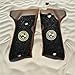 HK GRIPS Walnut Wooden Grip Panels Compatible with Beretta 92 Compact Samurai Edge Style Resident Evil Raccoon Stars Design Blue Logo