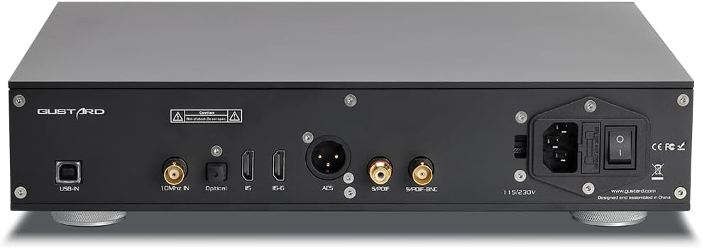 Fanmusic GUSTARD U26 USB Digital Interface DSD 2048 Digital shaping (Black)