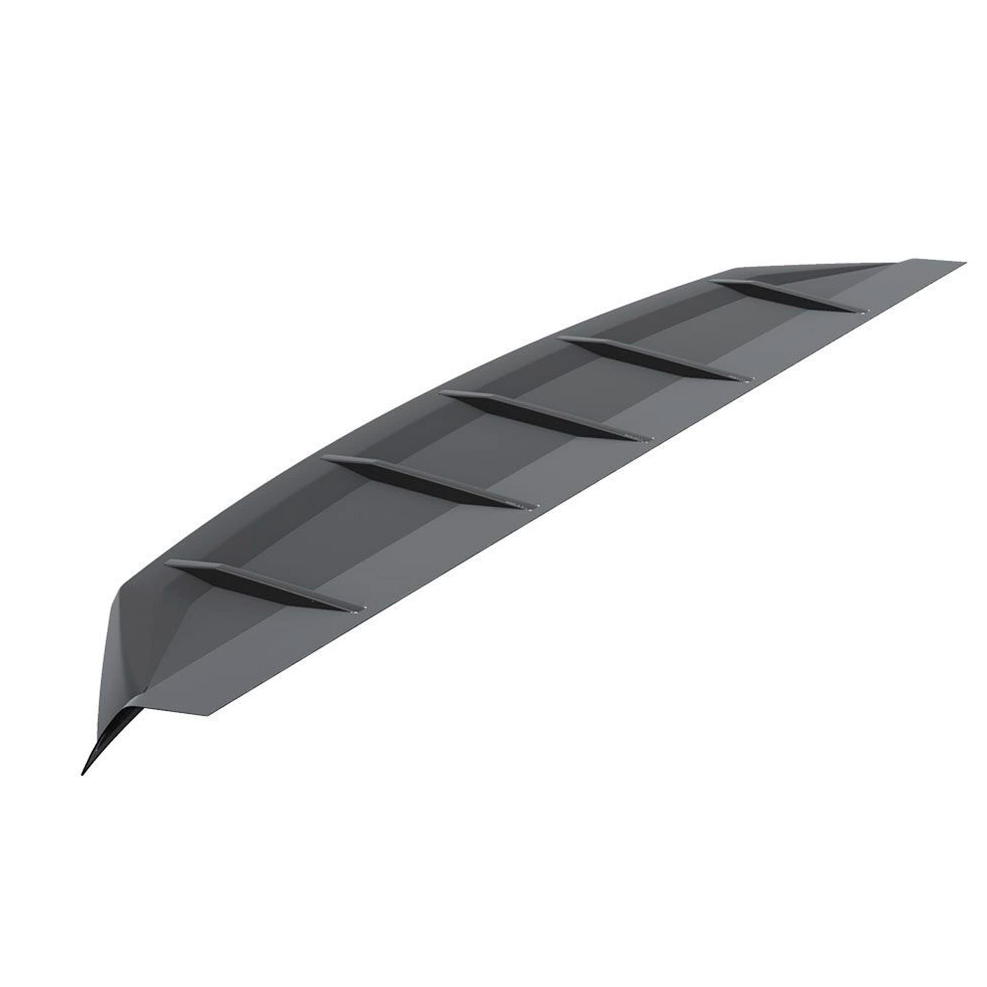 CH07A16 2019-2023 Dodge RAM 1500 Tailgate Spoiler Painted Satin Black Install Ready