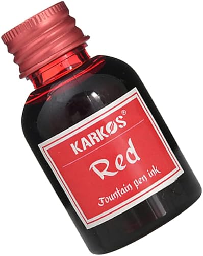 Vista 19 de Tinta embotellada para plumas estilográficas, azul oscuro brillante, tinta de caligrafía de 1.0 fl oz, escritura artística, dibujo, pintura, tinta