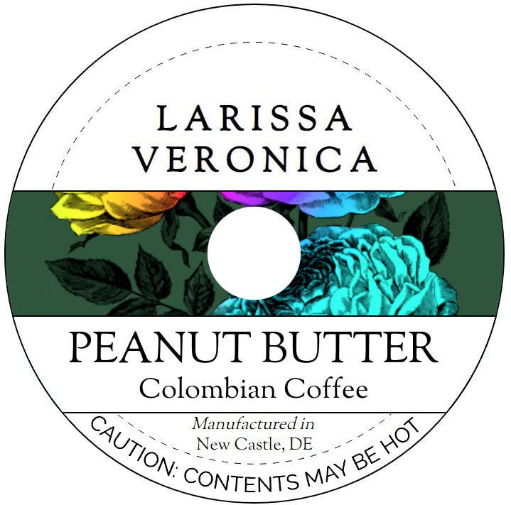 Peanut Butter Colombian Coffee (Single Serve K-Cup Pods) (Gourmet, Naturally Flavored, Whole Coffee Beans) (12 pods, ZIN: 573979) image 2