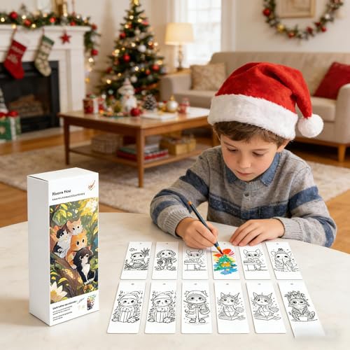 Kit de papier aquarelle et livre de coloriage à l'eau réutilisable animaux