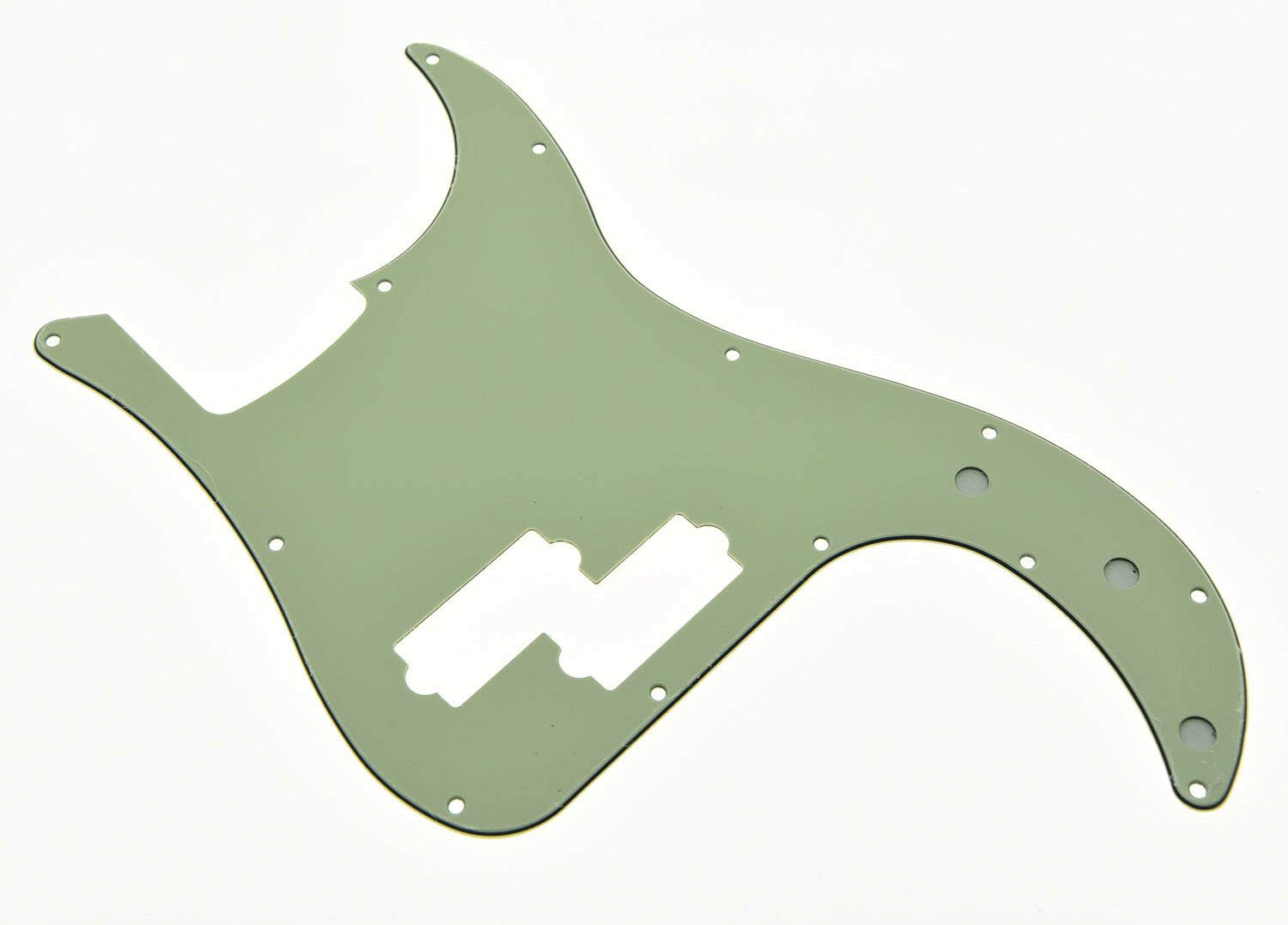 Guitar Parts for Mint Green 3 Ply P Bass Pickguard PB Scratch Plate for Fender Precision Bass