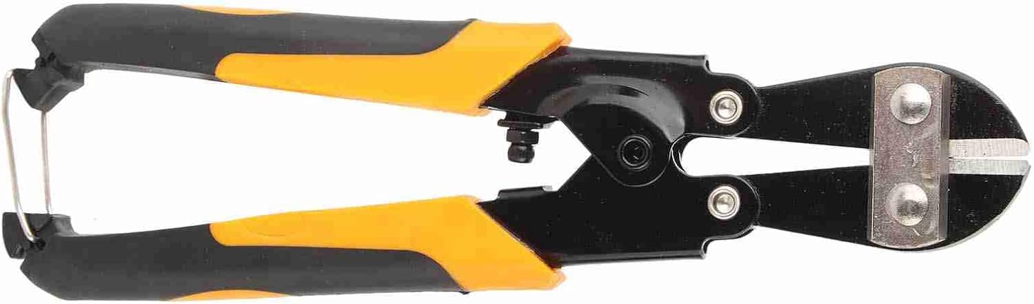 Professional 8 Inch Heavy Duty Mini Bolt Cutters Premium Wire Cable Pliers with CRV Steel Blades for Construction Electrical Work DIY Projects 215mm Proof Tool