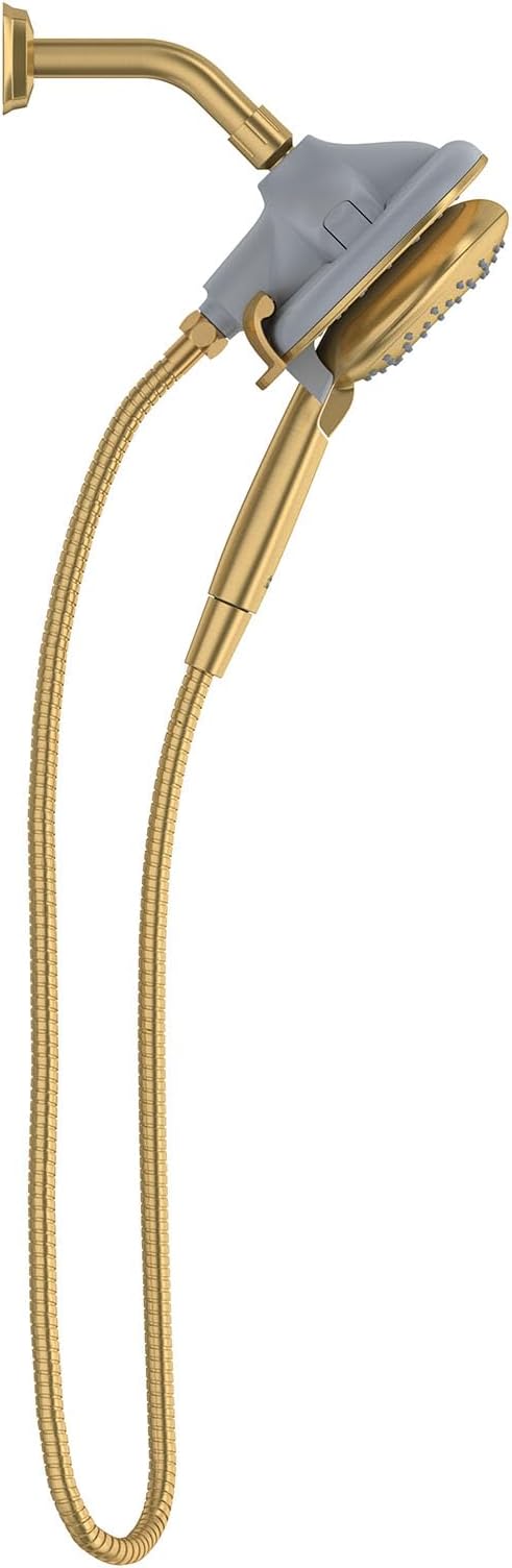American Standard Spectra Duo 2 en 1 Ducha, 4 Funciones, 1.8 GPM, Oro Cepillado miniatura 3
