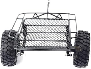 Accessories The Old Naughty boy Simulation Climber 1/10 D90 SCX10 CC01 DIY Metal Trailer Bucket Matches The 1.9 Metal Wheel 90mm tyre - (Color: Navy Blue)