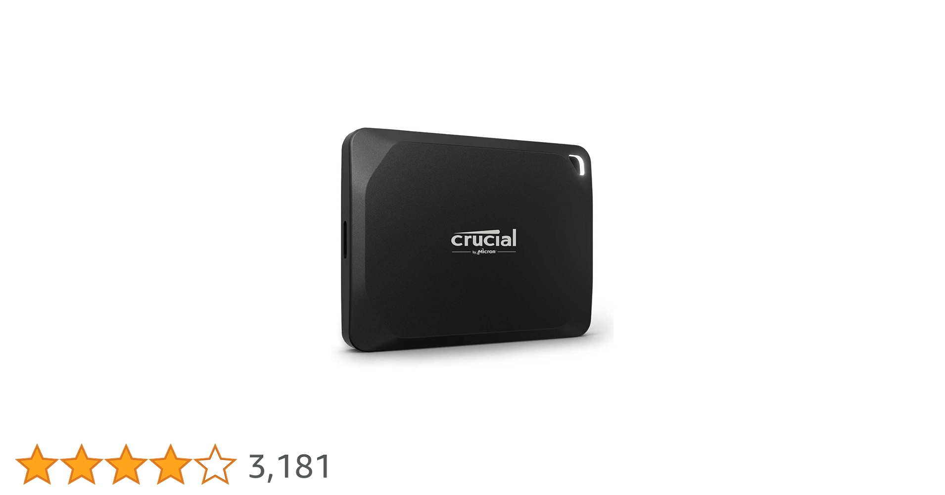 Crucial X10 Pro 2TB SSD クルーシャル 2100MB/秒 Amazon | crucial 外付けポータブルSSD X10Proシリーズ 2TB 最大