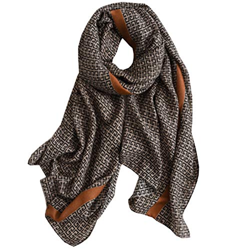 Ya en mundofriki.es: KOOYOL Mujer Bufanda Ligero Fulares Fular De Flores calientes de invierno Bufandas De Algodón de Lino Pañuelo cuello Estola Chales