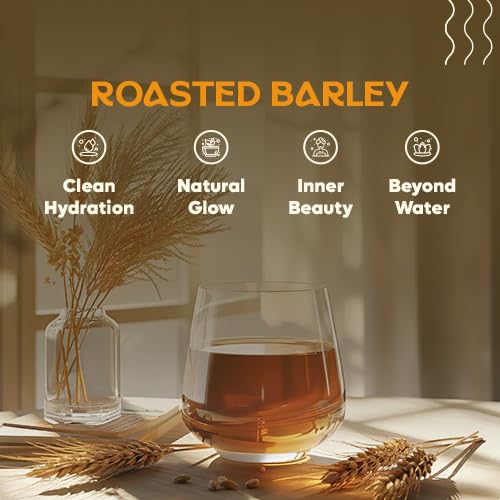DALAMHARI Barley Tea Bags | 30T | Korean Roasted Barley Tea for Clean Hydration & Natural Glow | Caffeine-Free, Toasty & Gentle | Cold Brew Tea or Hot Tea | Daily Wellness Hydration Ritual — view 2