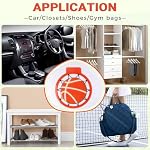 Knixmax Sneaker Deodorizer Balls Shoe Smell Ball 6 Pack Cologne Basketball - Image 6